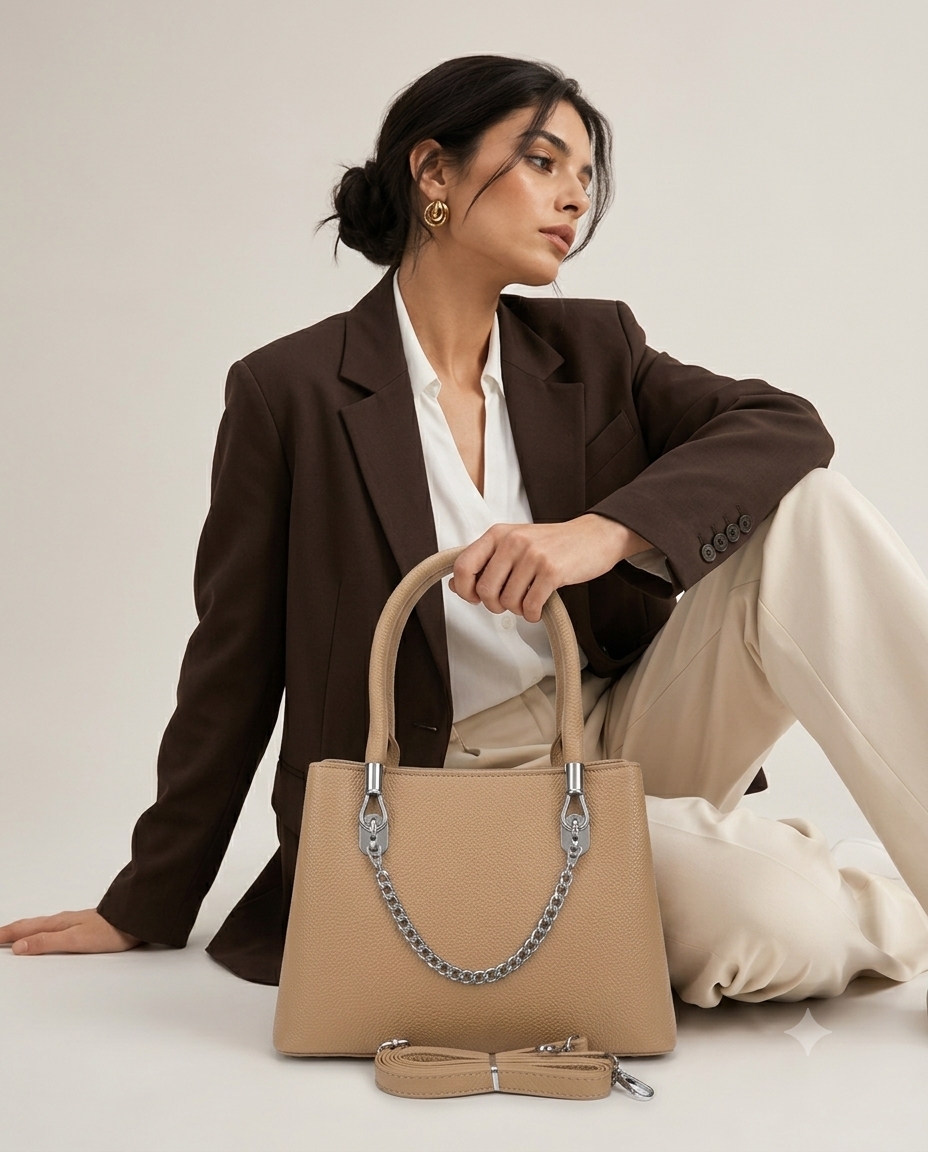 Women's Classic Tote & Satchel Bag // Ladies Purse AKP-555-2-39