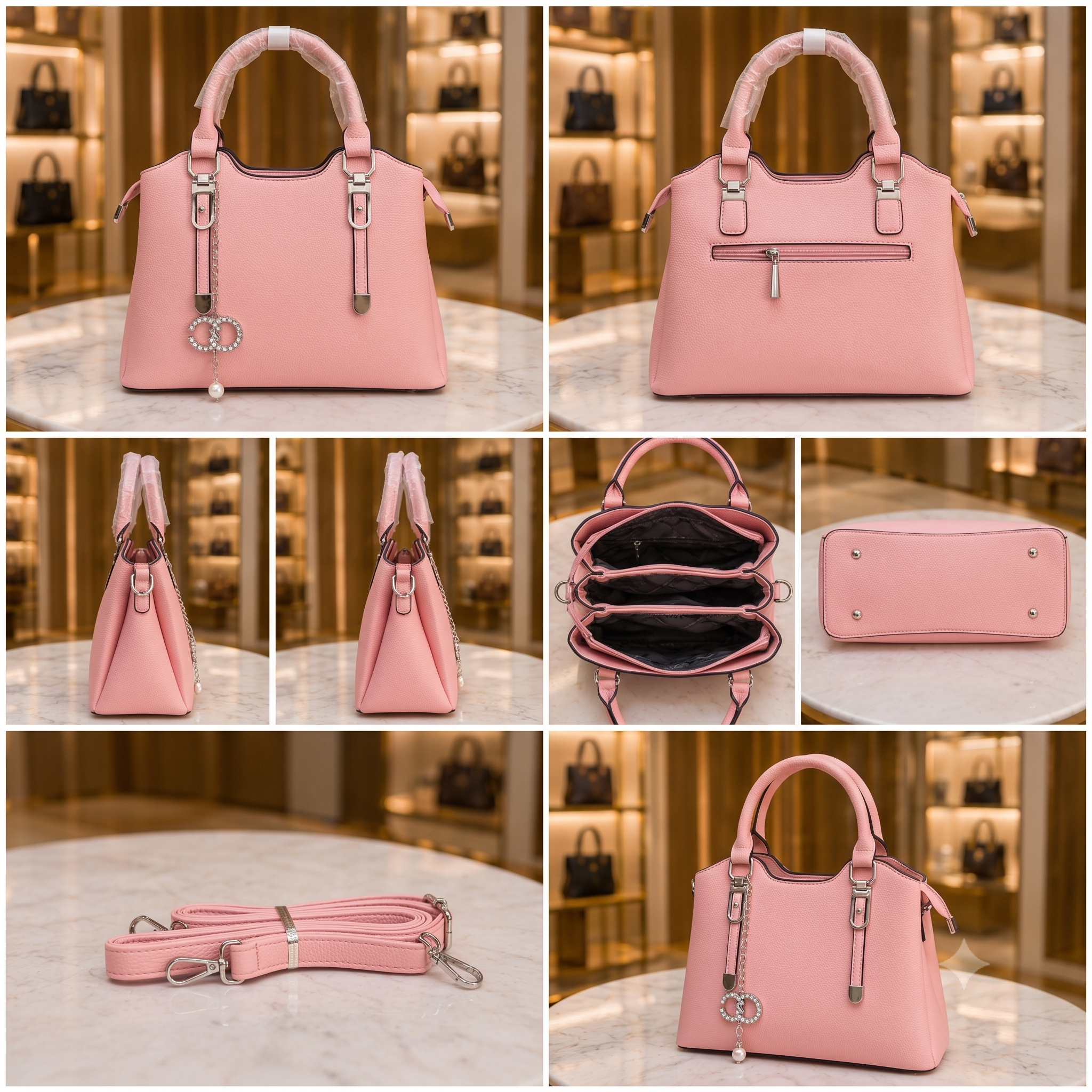 Chic Women's Structured Handbag // Ladies Purse –AK 22-1-41