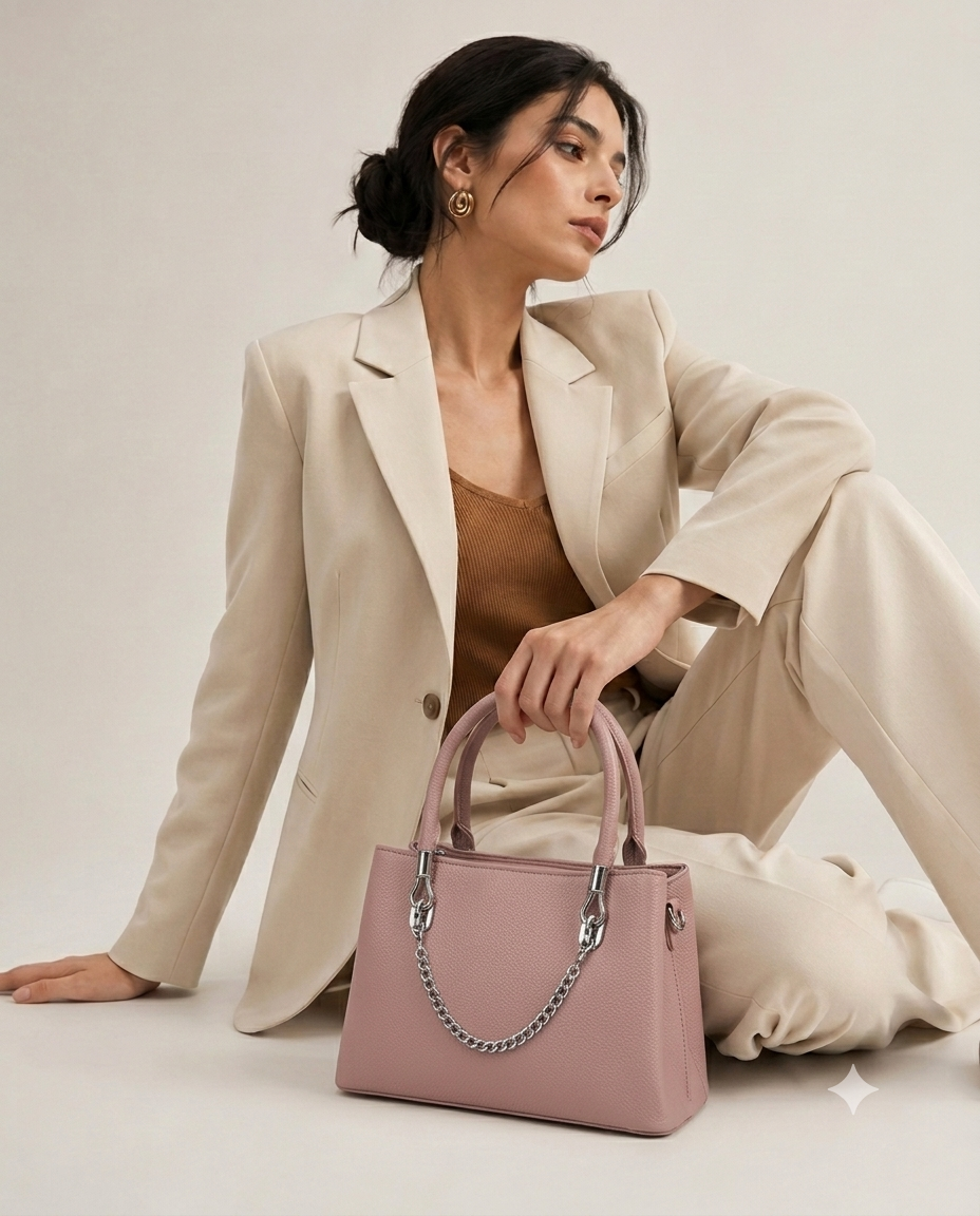 Women's Classic Tote & Satchel Bag // Ladies Purse AKP-555-2-39