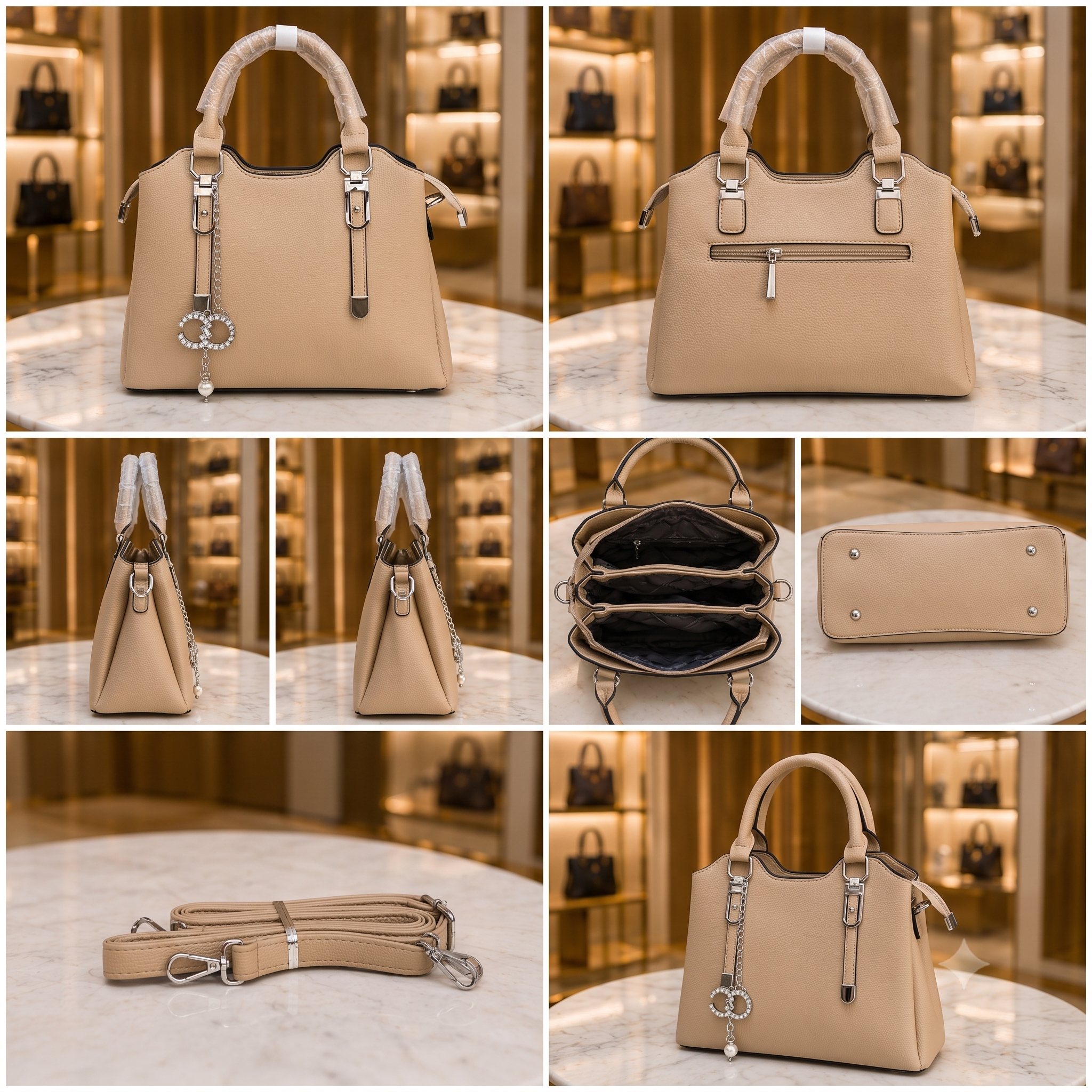 Chic Women's Structured Handbag // Ladies Purse –AK 22-1-41