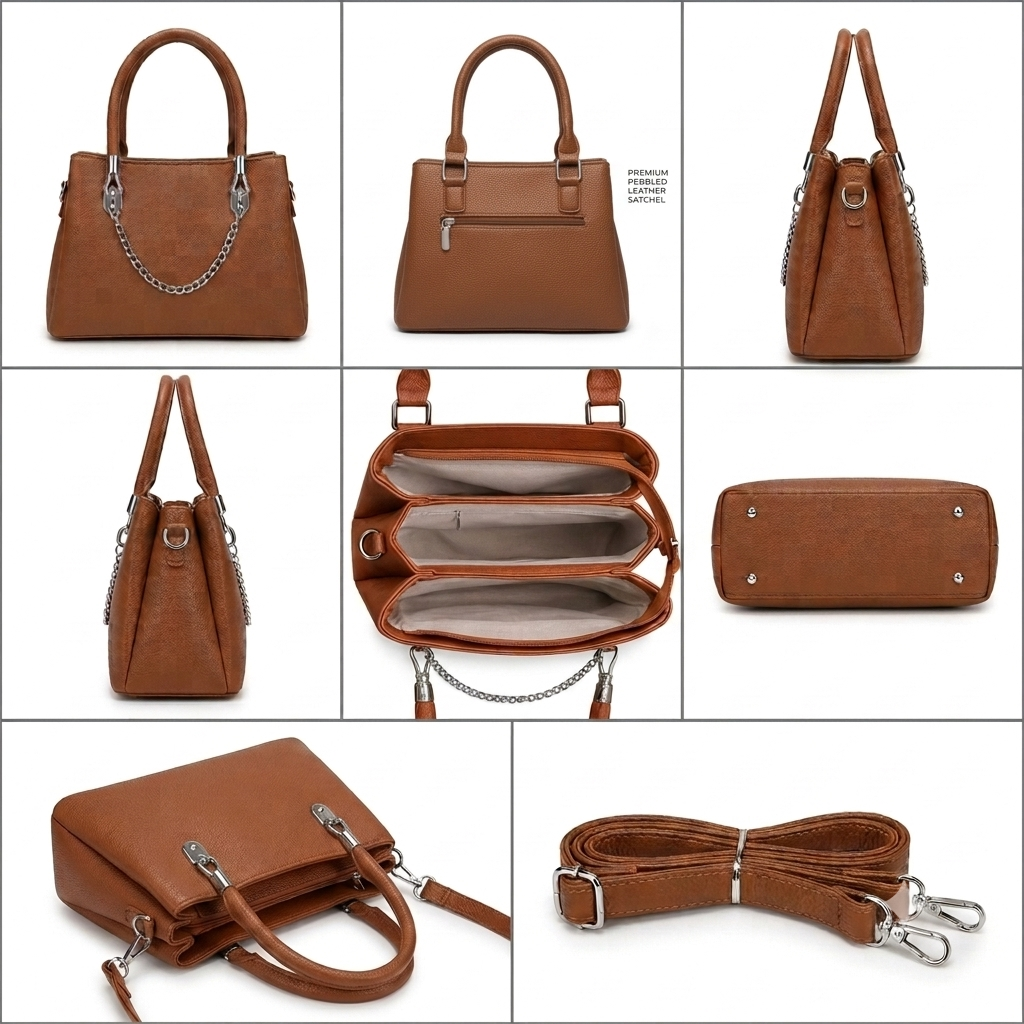 Women's Classic Tote & Satchel Bag // Ladies Purse AKP-555-2-39