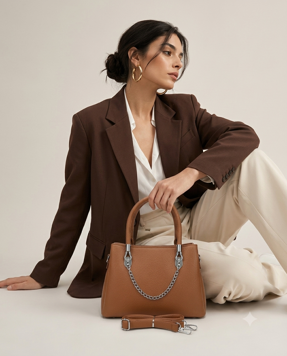 Women's Classic Tote & Satchel Bag // Ladies Purse AKP-555-2-39