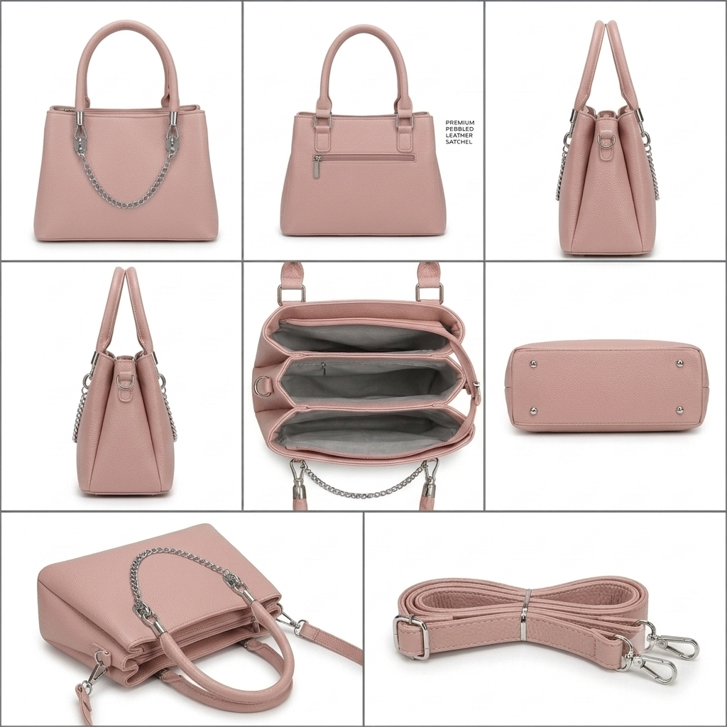 Women's Classic Tote & Satchel Bag // Ladies Purse AKP-555-2-39
