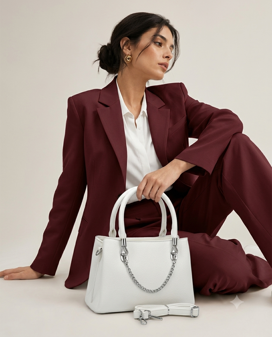 Women's Classic Tote & Satchel Bag // Ladies Purse AKP-555-2-39