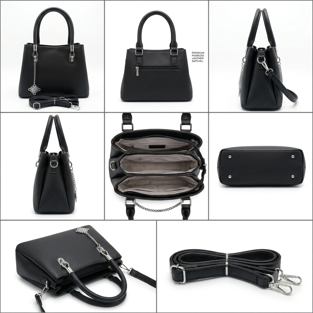 Women's Classic Tote & Satchel Bag // Ladies Purse AKP-555-2-39