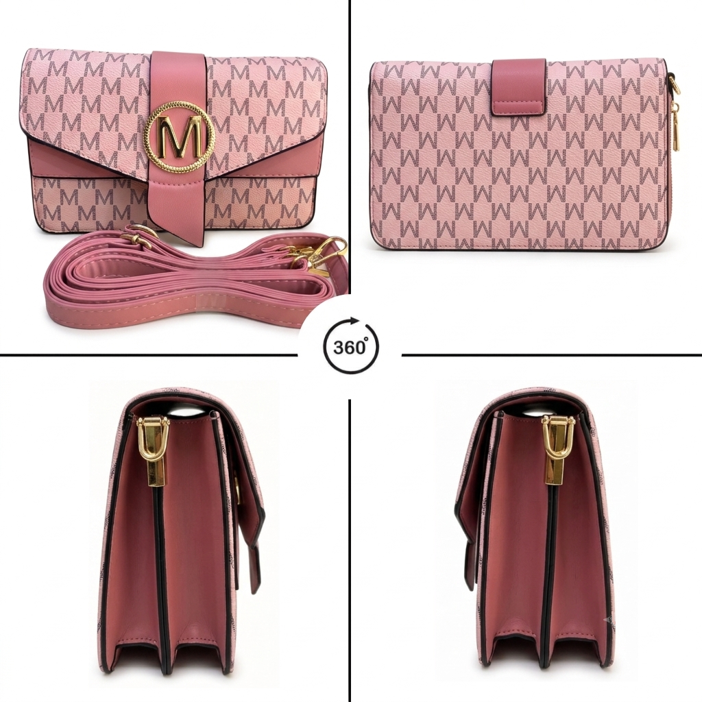 Mughal Women’s Designer Crossbody Sling Bag |with Adjustable Strap- AK 033-1-33