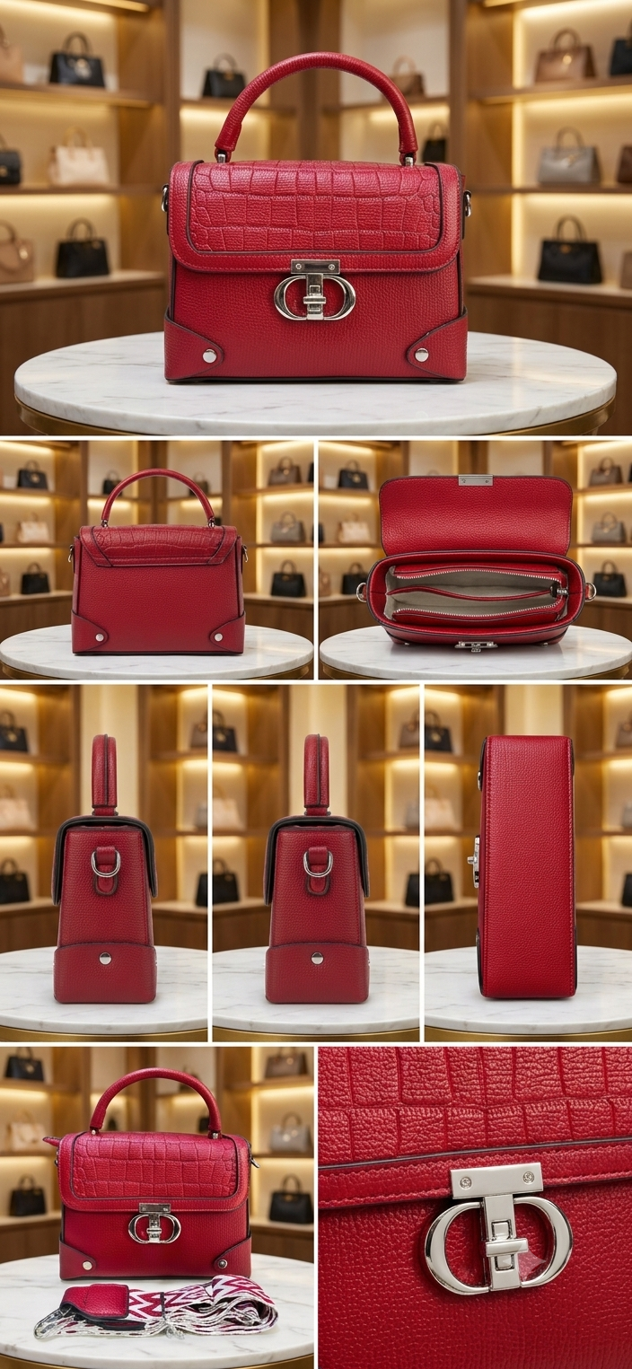 Women's Sophisticated Carry Handbag // Ladies Purse AKP-511-1-33