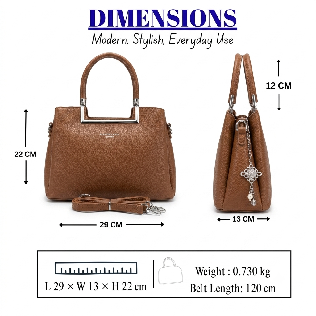 Women's Fashion Top Handle Bag // Ladies Purse- AKP-366-1-45