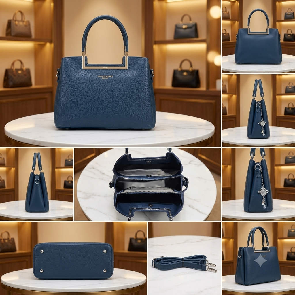 Women's Fashion Top Handle Bag // Ladies Purse- AKP-366-1-45