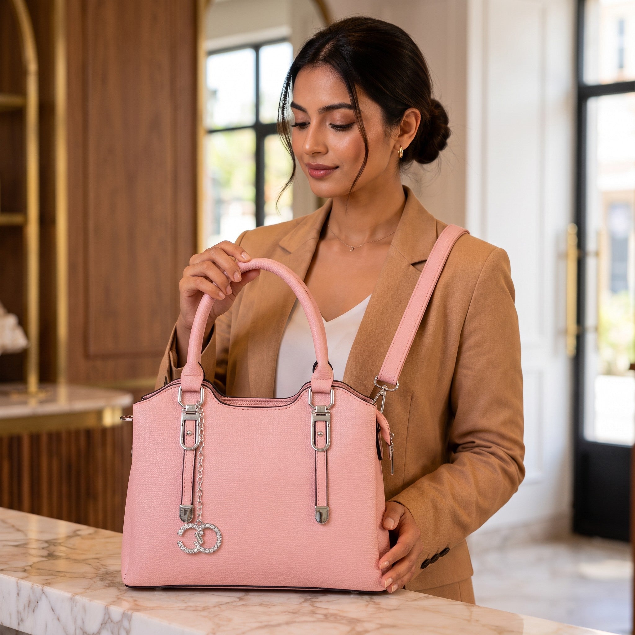 Chic Women's Structured Handbag // Ladies Purse –AK 22-1-41