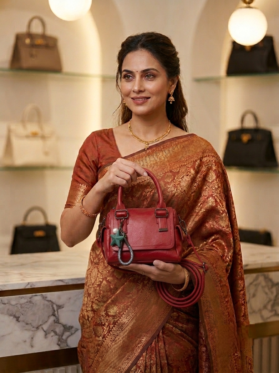 Premium Women's Fashion Handbag | Stylish PU Leather Shoulder-AK 8894-40