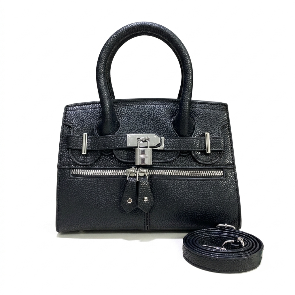 Women's Premium Top Handle Satchel Bag // Ladies Purse-AK222-1-33