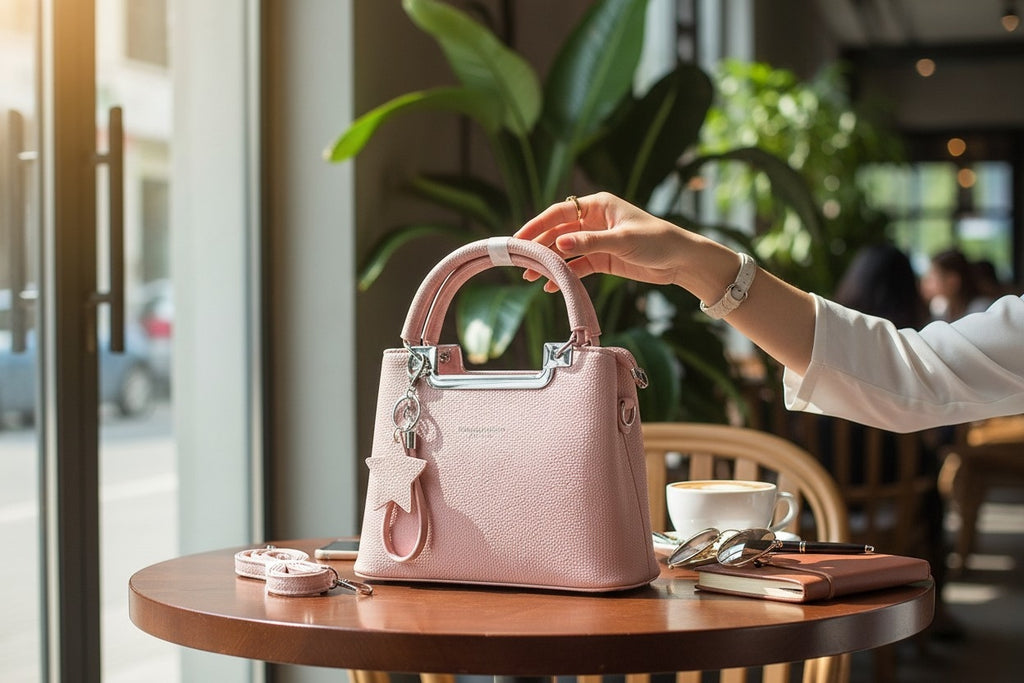 Women's Chic Structured Tote & Satchel Bag // Ladies Purse –AK 222-3-42