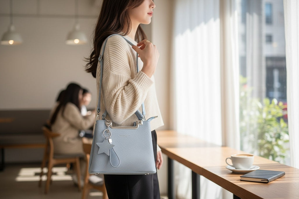 Women's Chic Structured Tote & Satchel Bag // Ladies Purse –AK 222-3-42