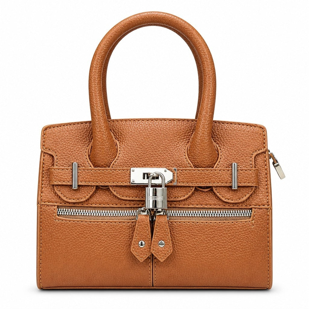 Women's Premium Top Handle Satchel Bag // Ladies Purse-AK222-1-33