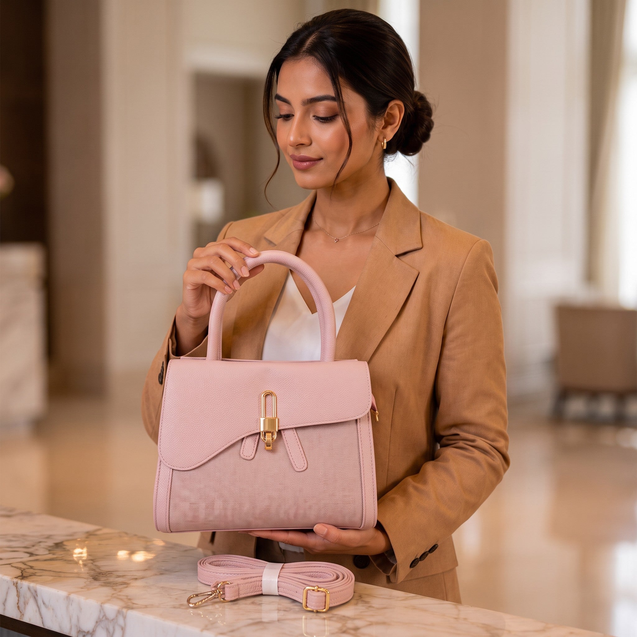 Elegant Women's Satchel Handbag // Ladies Purse – AK 771-1-43