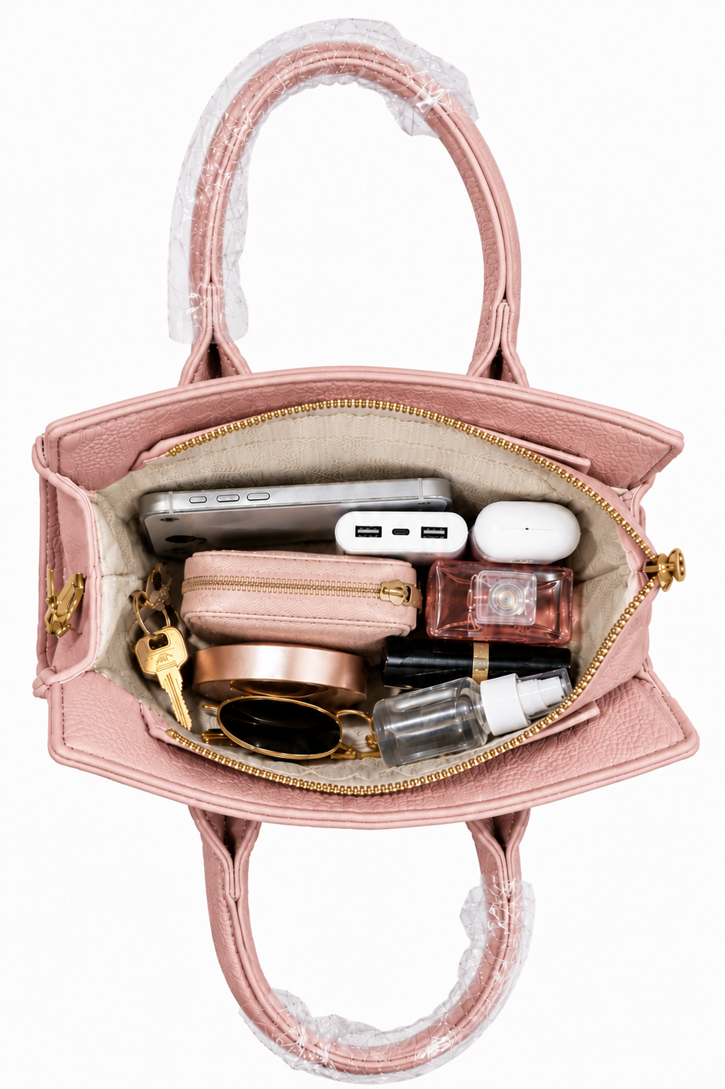 Women's Elegant Structured Satchel Handbag // LADIES PURSE – AK 222-2-35