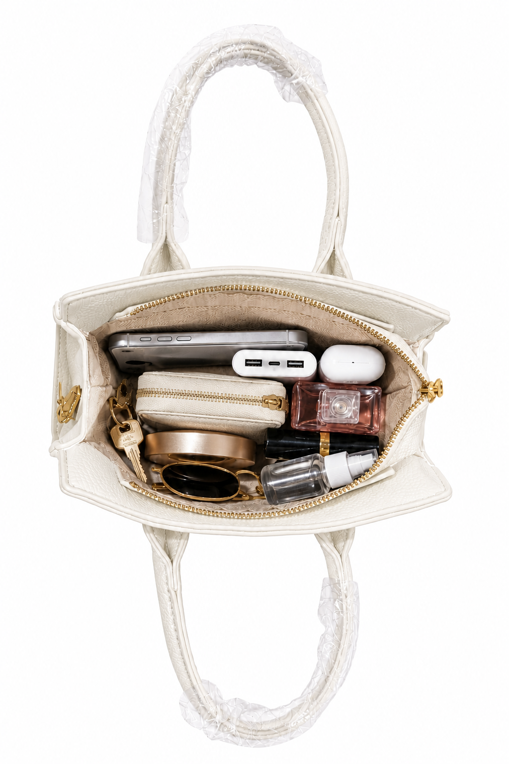 Women's Premium Top Handle Satchel Bag // Ladies Purse-AK222-1-33