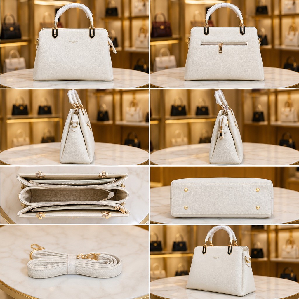 LuxeCarry Women's Satchel Handbag-AK 8851-47