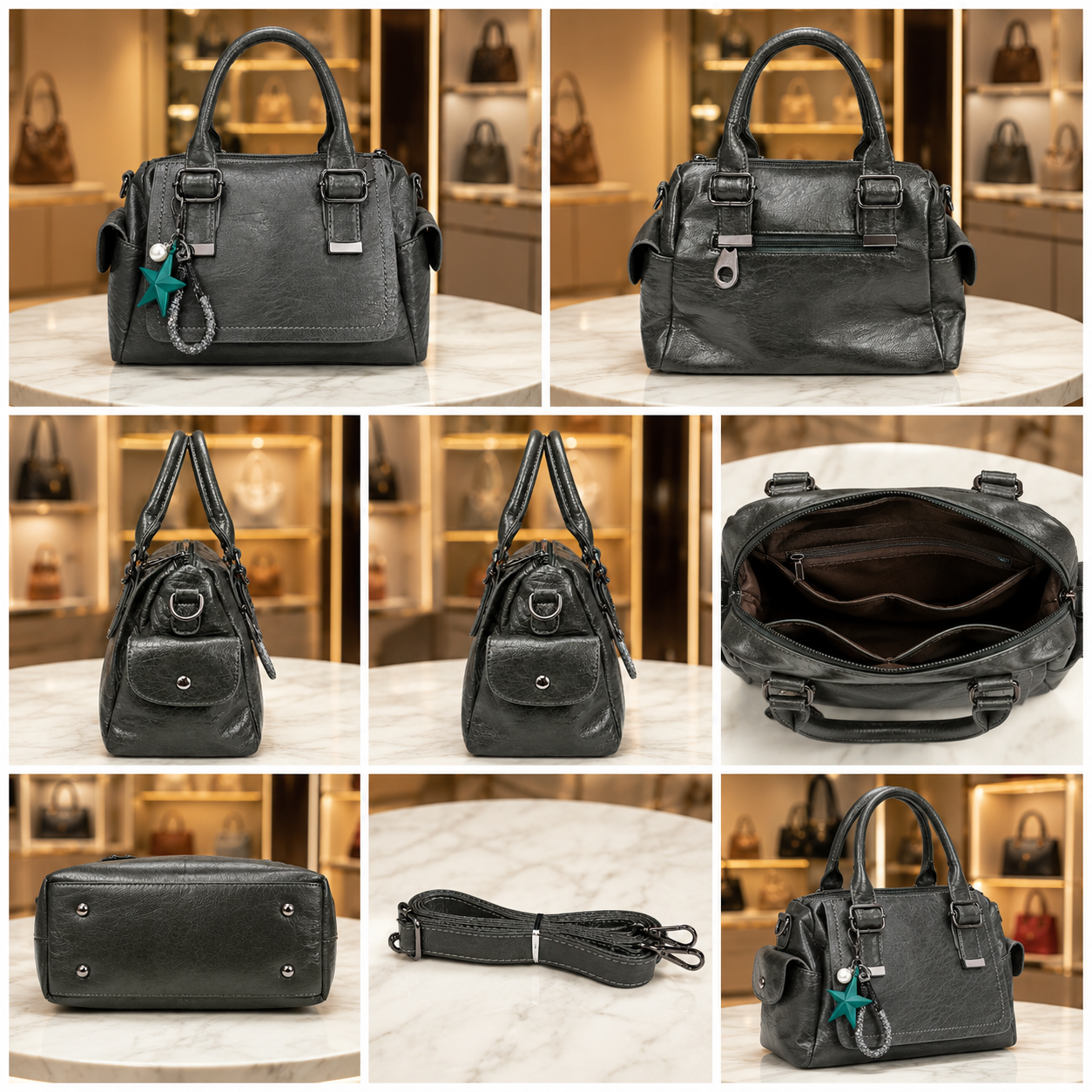 Premium Women's Fashion Handbag | Stylish PU Leather Shoulder-AK 8894-40