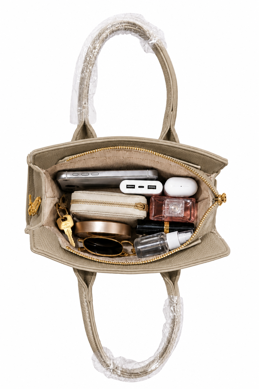 Women's Premium Top Handle Satchel Bag // Ladies Purse-AK222-1-33