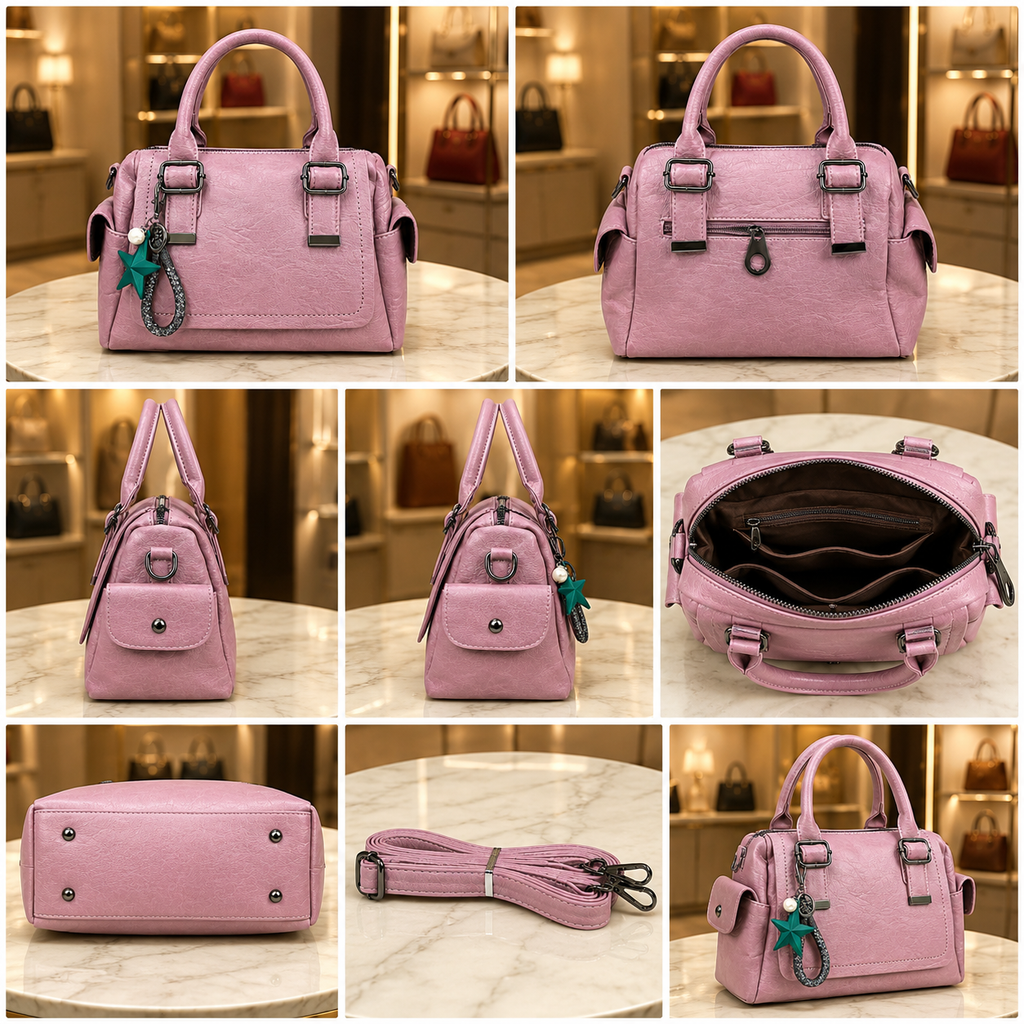 Premium Women's Fashion Handbag | Stylish PU Leather Shoulder-AK 8894-40