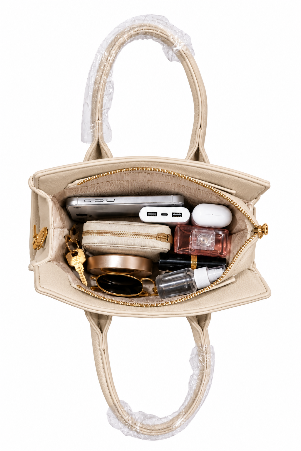 Women's Premium Top Handle Satchel Bag // Ladies Purse-AK222-1-33